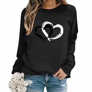 Женская Толстовка Générique С принтом Ко Дню Святого Валентина - Фото 1