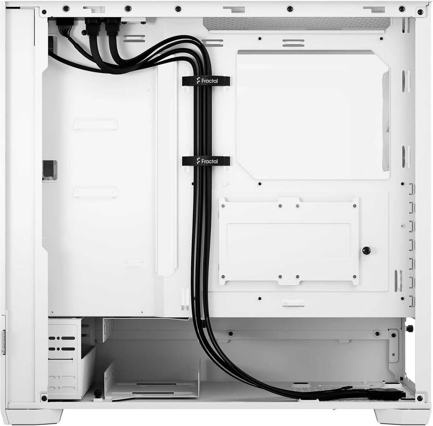 Корпус Fractal Design Pop Air / без БП / ATX, mATX, Mini-ITX / Midi-Tower / 3x120mm ARGB / Glass / USB 2.0 / White, фото №10
