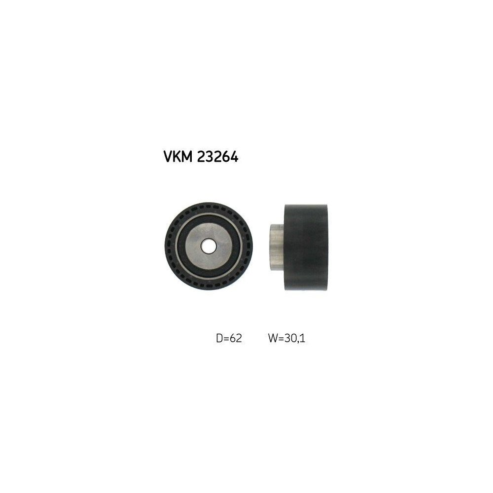 Обвідний/направляючий ролик зубчастого ременя SKF VKM 23264, фото №1