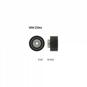 Обвідний/направляючий ролик зубчастого ременя SKF VKM 23264 - Фото 1