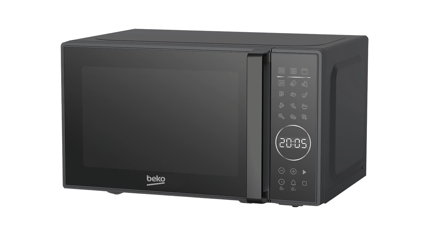 Мікрохвильова піч Beko MGC20130BB 20 L 1000 W гриль 10 рівнів Black, фото №2 Мікрохвильова піч Beko MGC20130BB 20 L 1000 W гриль 10 рівнів Black, фото №2