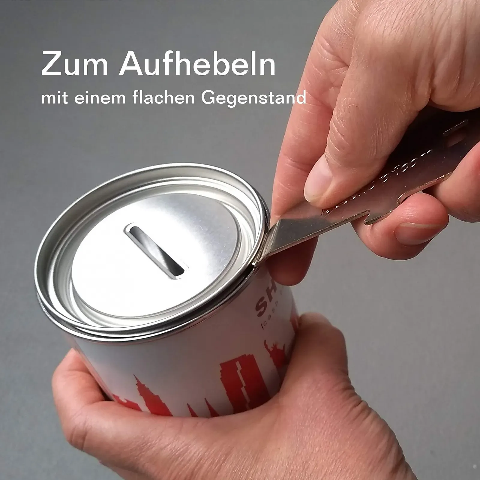 Скарбничка 44spaces Ruhrpott Металева Чорна/Золота 375 мл, фото №6