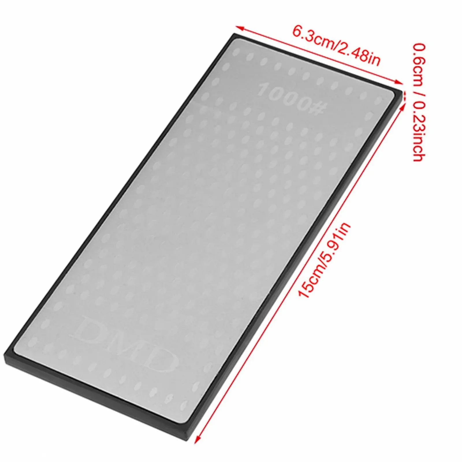 Точильний камінь Eujgoov 400–1000 грит двосторонній з нековзною основою овальний дизайн, фото №2