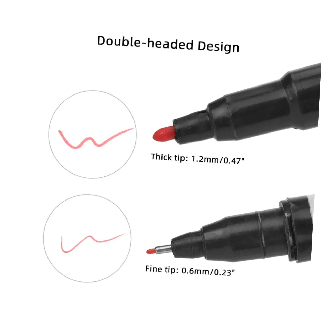 Набір для макіяжу Beavorty, Підводка для очей, маркер для макіяжу очей з двома кінчиками, фото №6