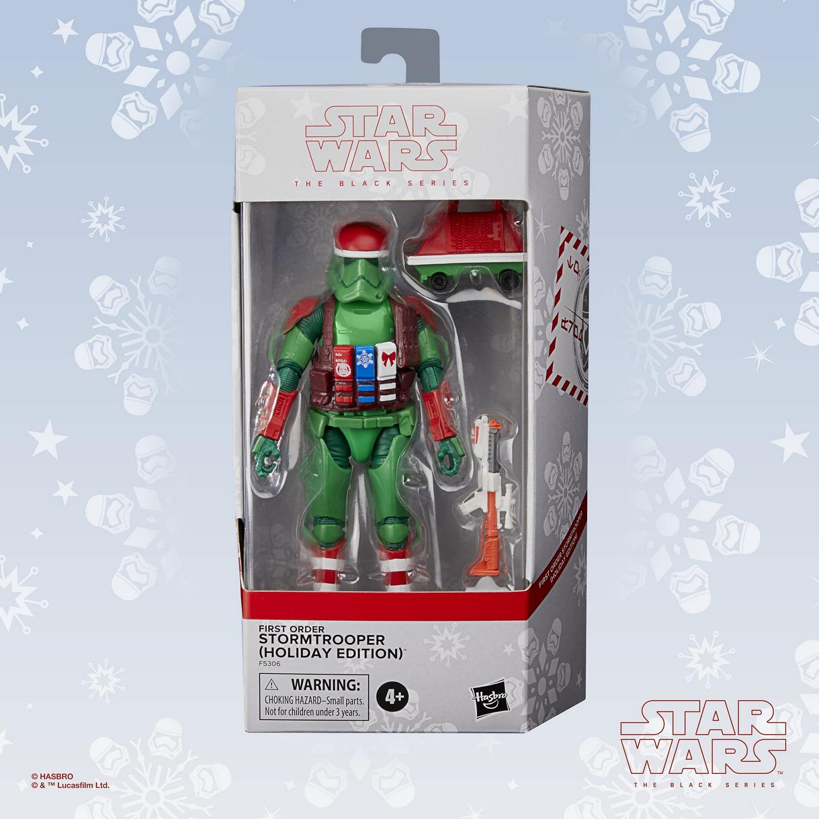 Фігурка Star Wars Black Series Штурмовик Першого Ордену (Святкове видання) та Мишачий Дроїд, 15 см, фото №8