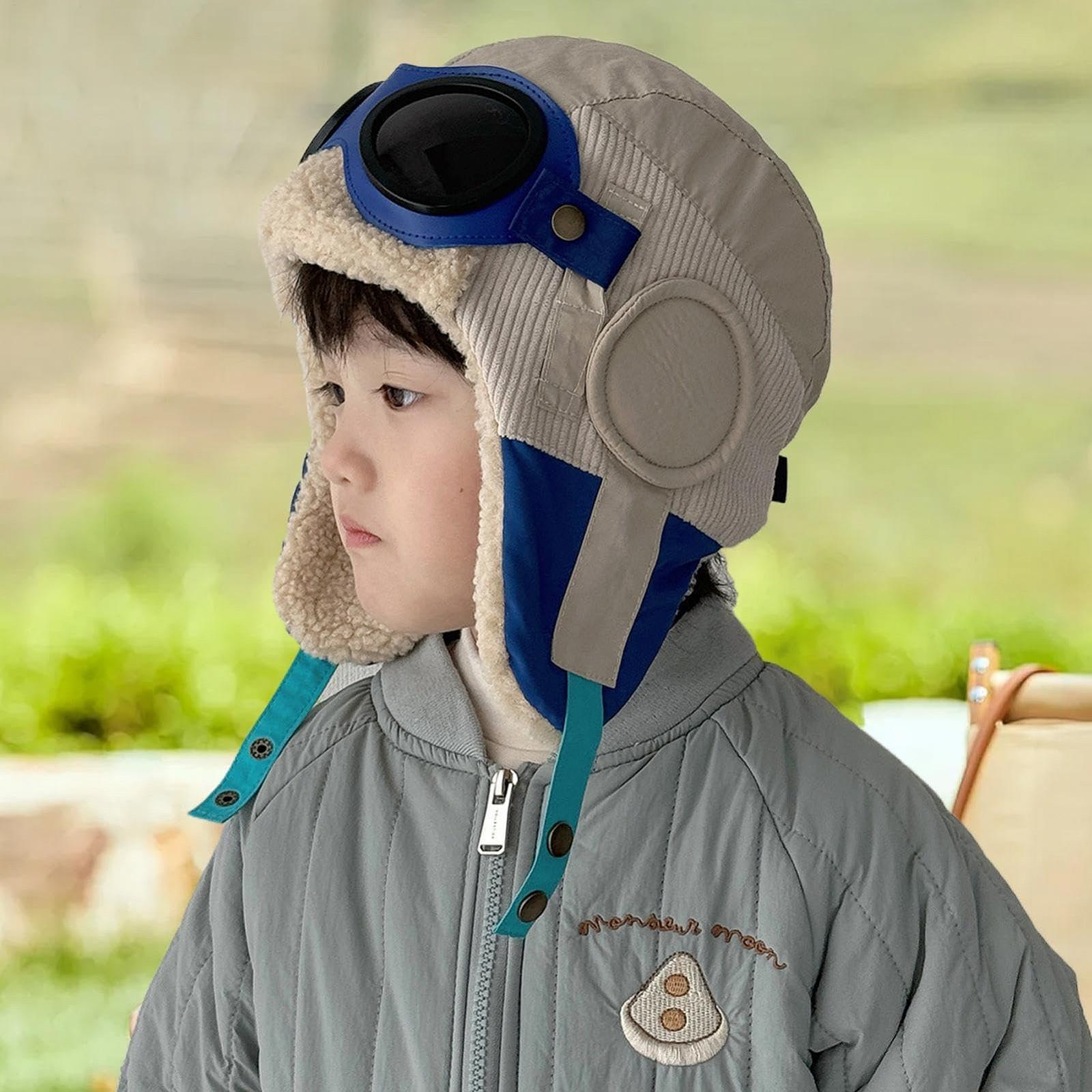 Детская шапка-ушанка Пилот, Теплая, фото №6