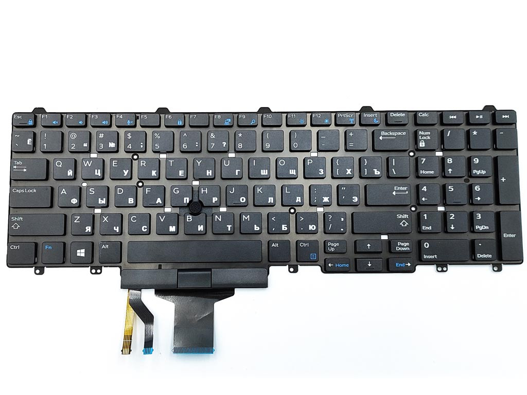 Клавиатура для ноутбука DELL E5550 E5570 E5580 подсветка, фото №1