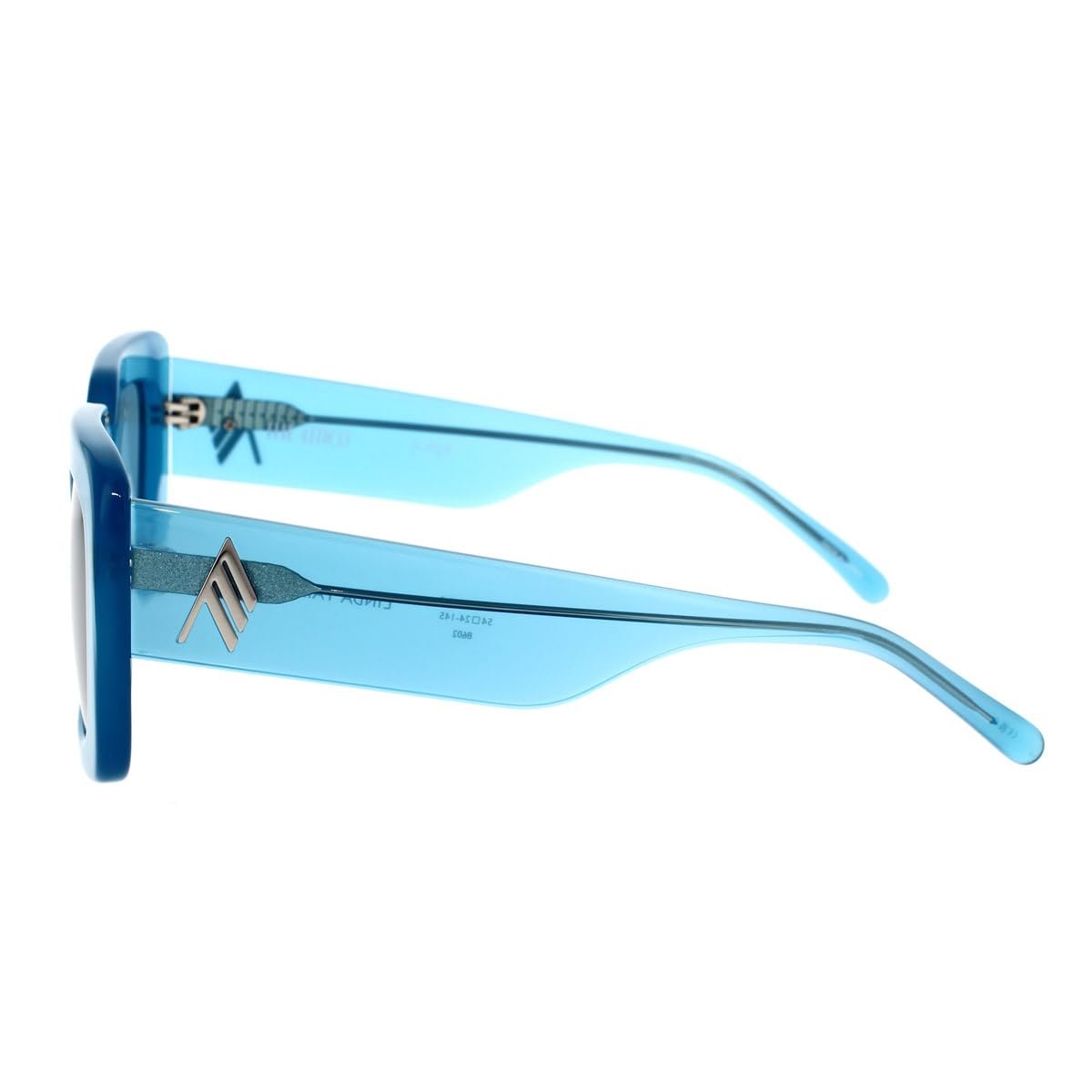 Сонцезахисні окуляри The Attico x Linda Farrow Jorja 40C5-54/24/145, світло-блакитні, фото №3