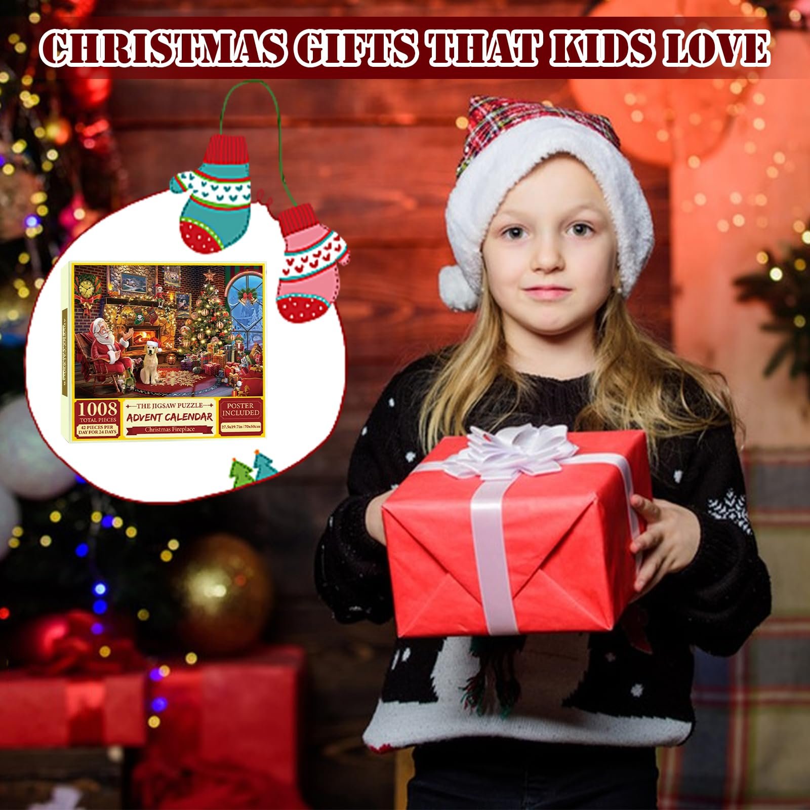 Пазл Christmas Santa Claus 1000 деталей 68 x 48 см, фото №5