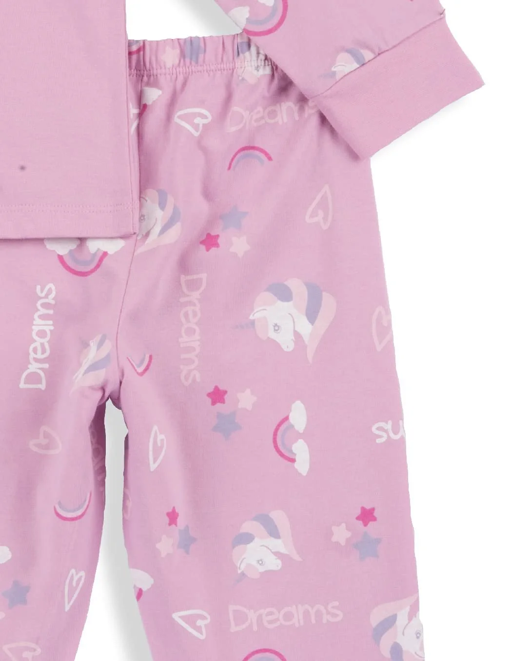 Піжама Chicco Єдиноріг для дівчинки, бавовна, довгий рукав, фото №4 Піжама Chicco Єдиноріг для дівчинки, бавовна, довгий рукав, фото №4