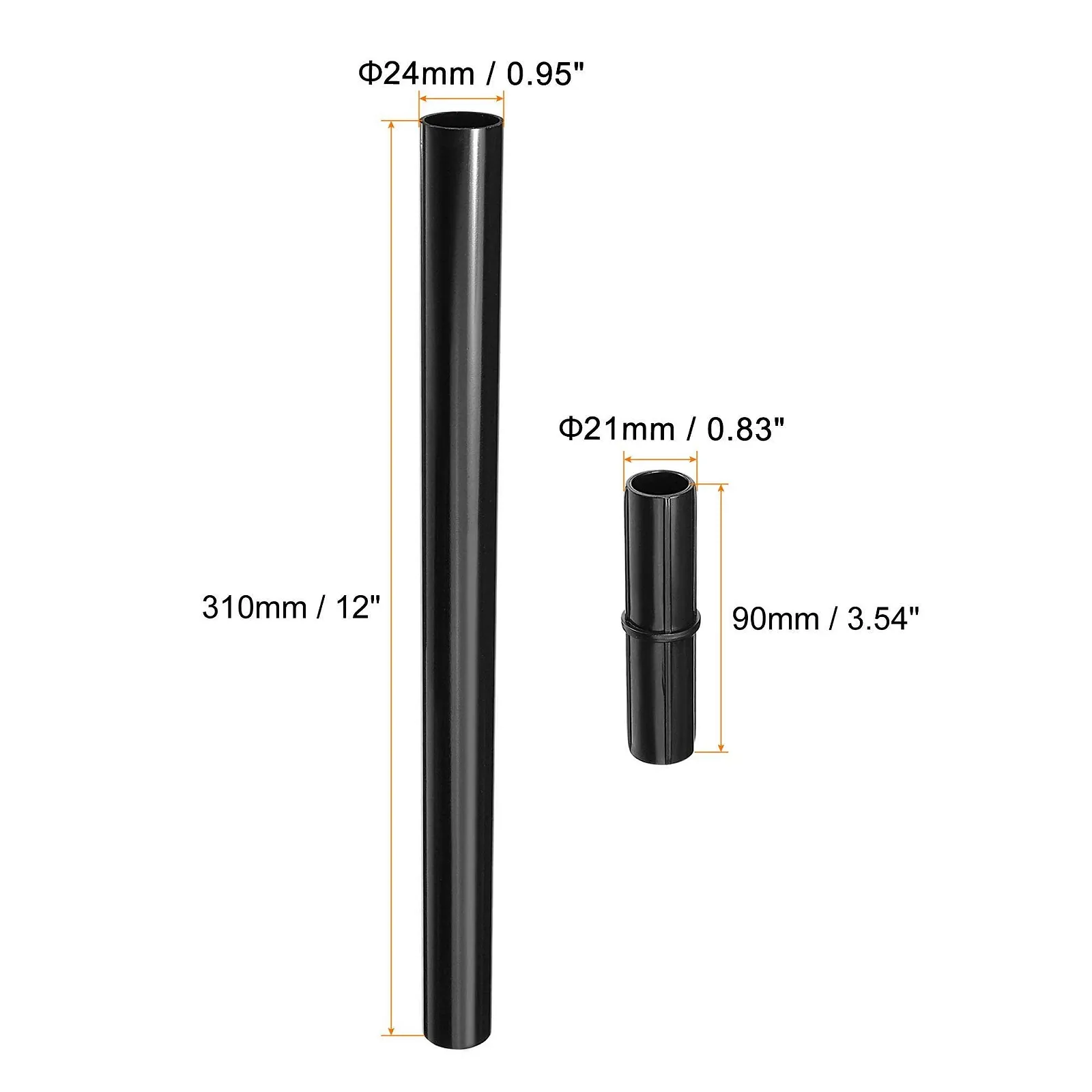 Ліхтар на сонячній батареї sourcing map Подовжувач та комплект з'єднувачів 30 см для садового освітлення, набір з 6 штук, фото №2