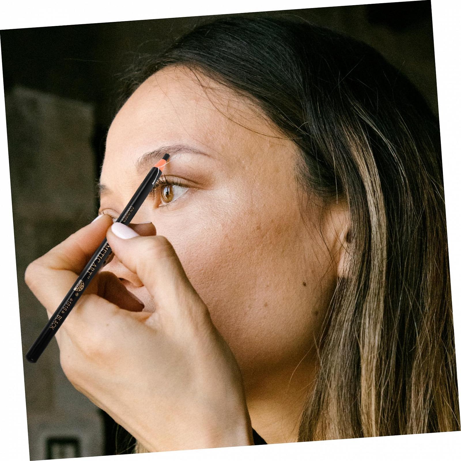 Карандаш для бровей Uonlytech Чёрный Водостойкий Не растекается, фото №2