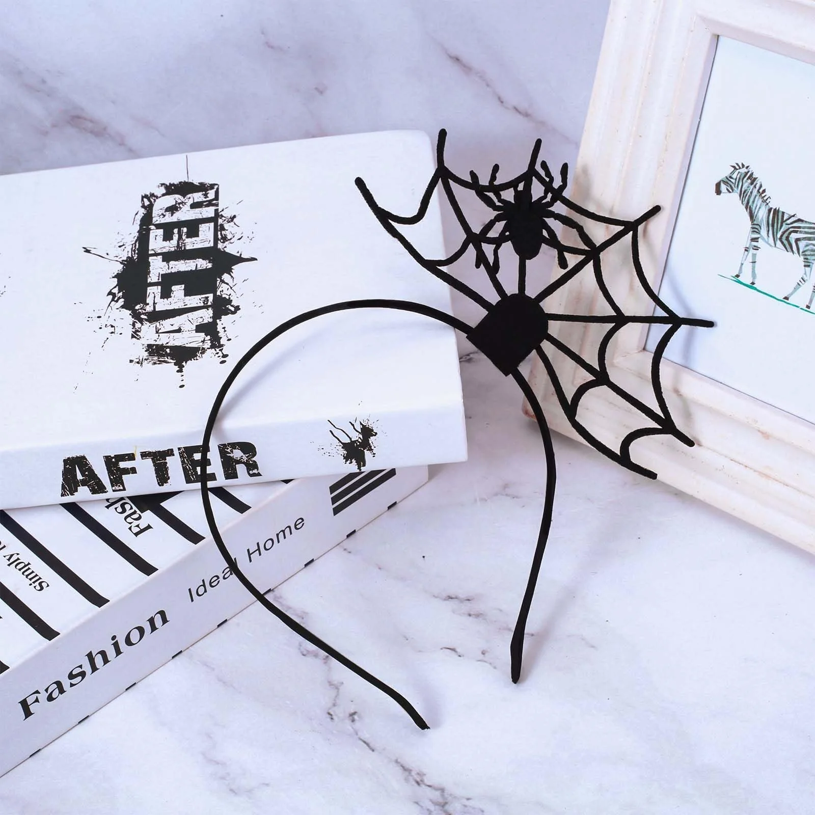 Хэллоуинский обруч с паутиной WLLHY, фото №7