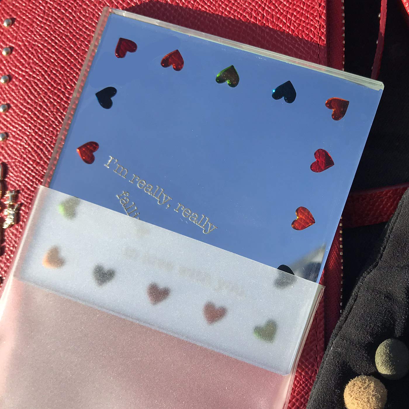 Кишенькове дзеркало Spaceform Mini I'm Really Really Falling In Love with You, фото №2