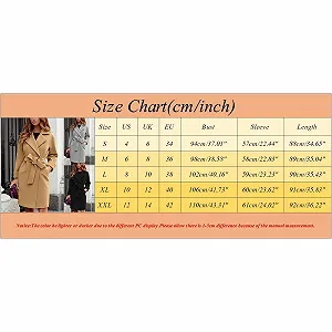 Пальто вовняне з довгими рукавами двобортне з ґудзиками synthetic.ua - Фото 1