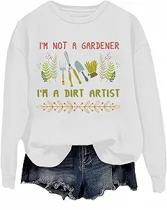 Худи I'm Not a Gardener I'm a Dirt Artist Humor Garden Lovers - Фото 1