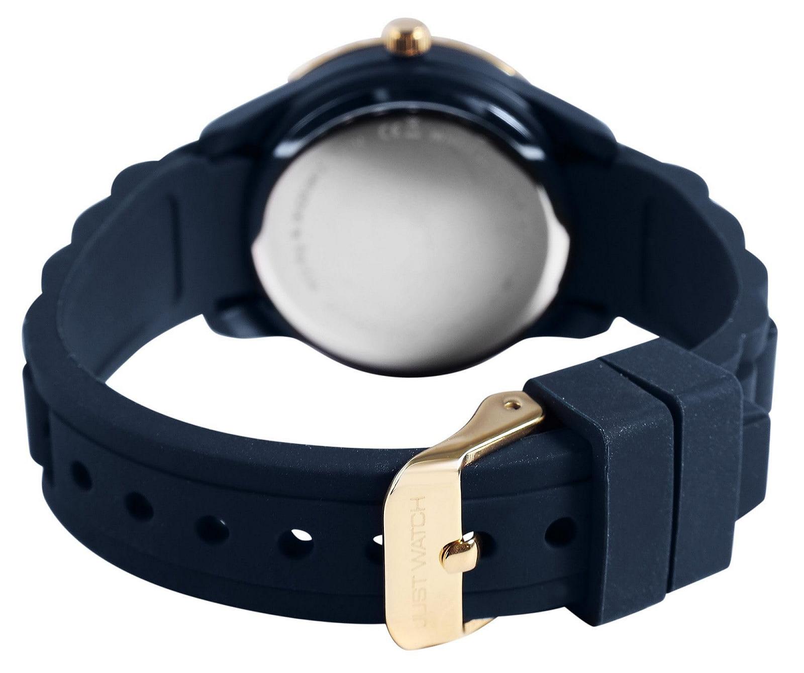 Женские Часы Just Watch Kaia Силиконовый Ремешок 5ATM Коричневый/Золотистый, фото №3 Женские Часы Just Watch Kaia Силиконовый Ремешок 5ATM Коричневый/Золотистый, фото №3