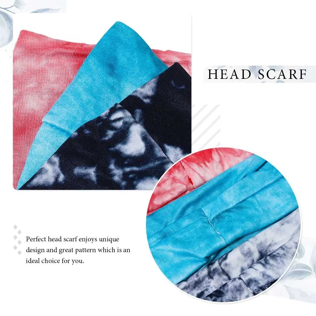 Пов'язка на голову еластична в стилі бохо Широка, фото №6