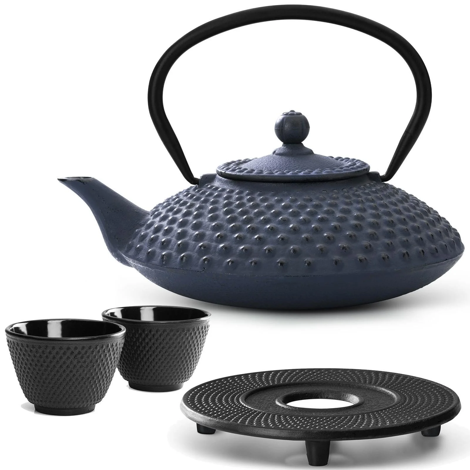 Чайник-заварник Bredemeijer чавунний синій 1250 мл, фото №1