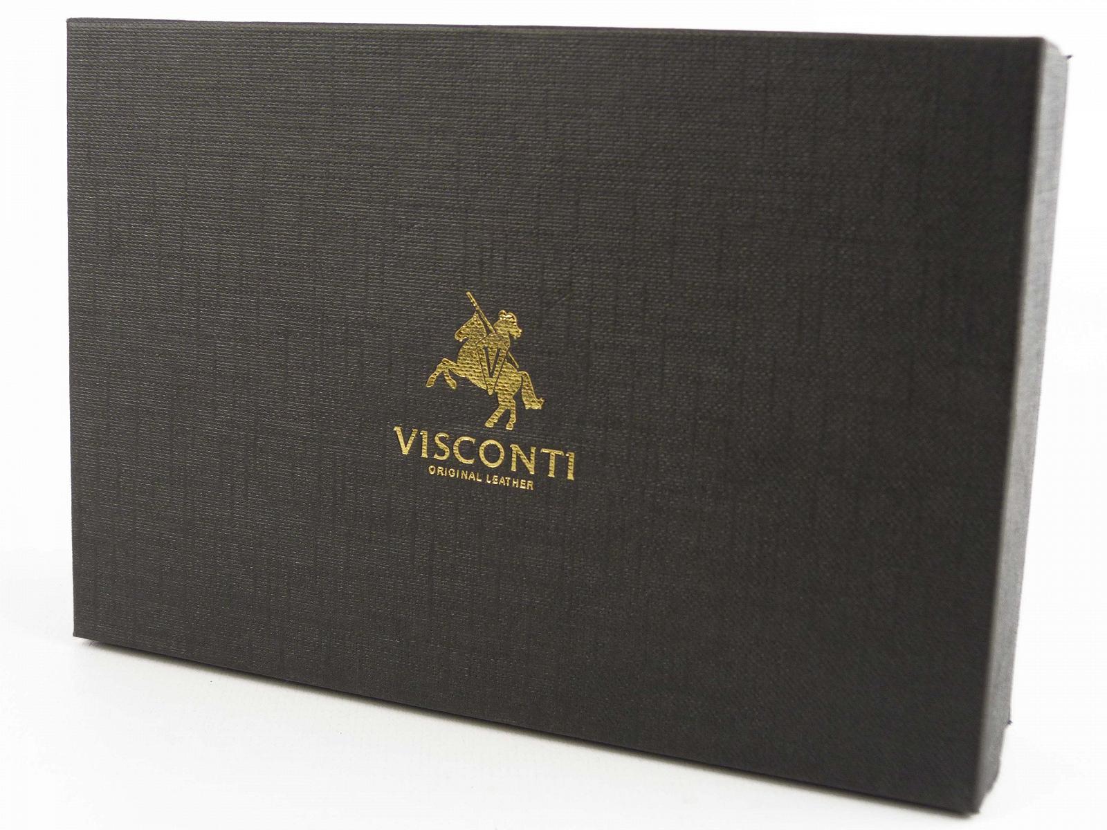 Кошелек Visconti SPECTRUM Кожаный Женский Мягкий Черный на 12 кредитных карт, фото №5