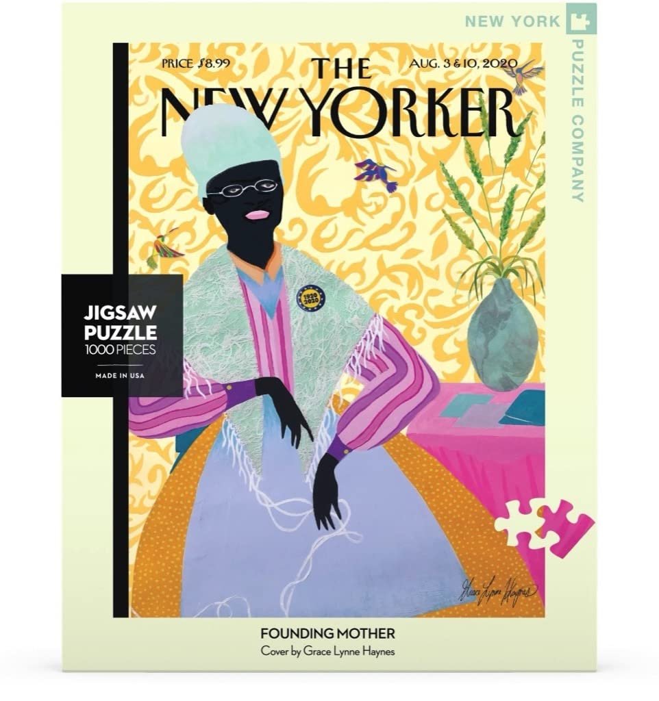 Пазл New York Puzzle Company New Yorker Cover Founding Mother 1000 деталей, фото №3 Пазл New York Puzzle Company New Yorker Cover Founding Mother 1000 деталей, фото №3