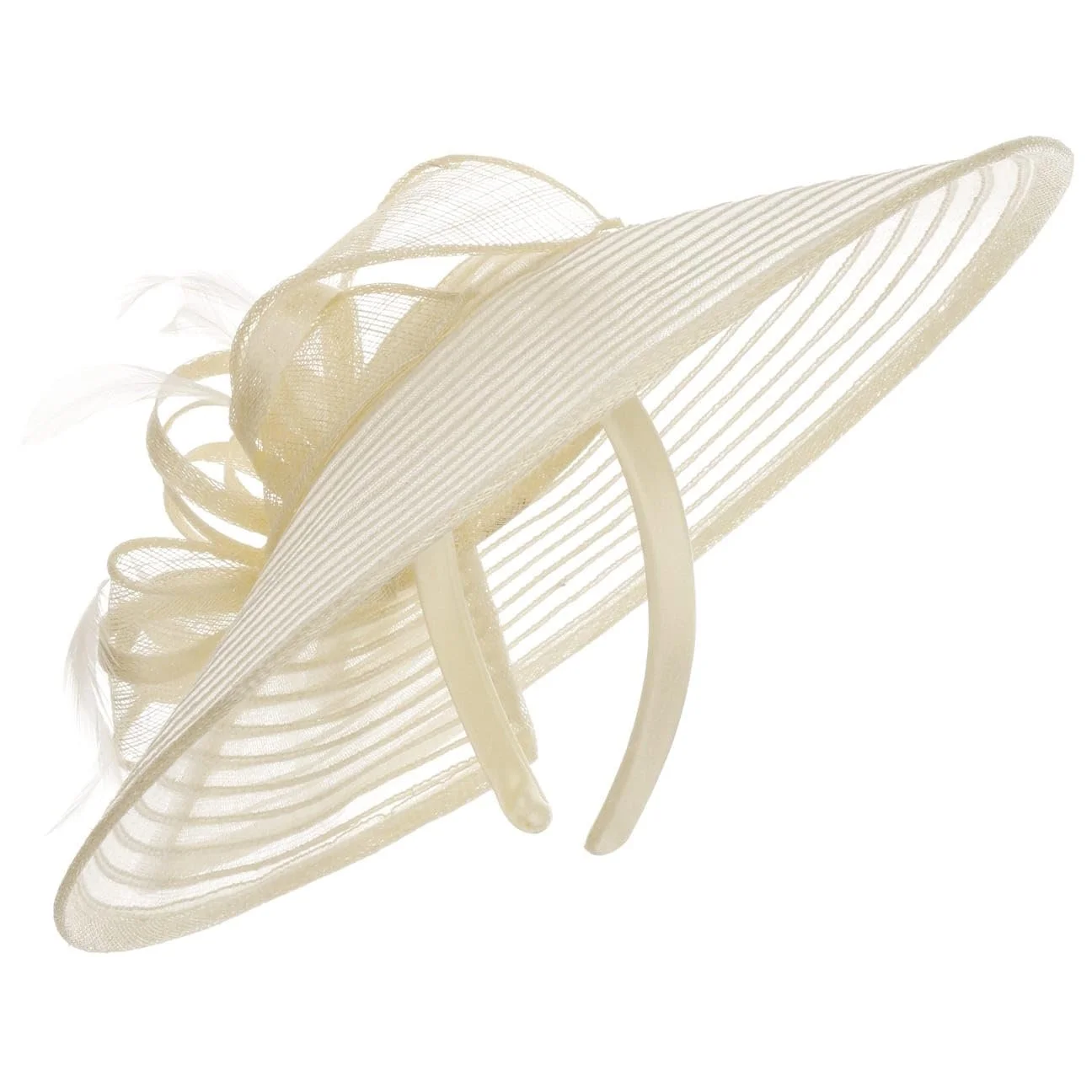 Обруч на голову Seeberger Crinol Fascinator with Feathers, фото №3