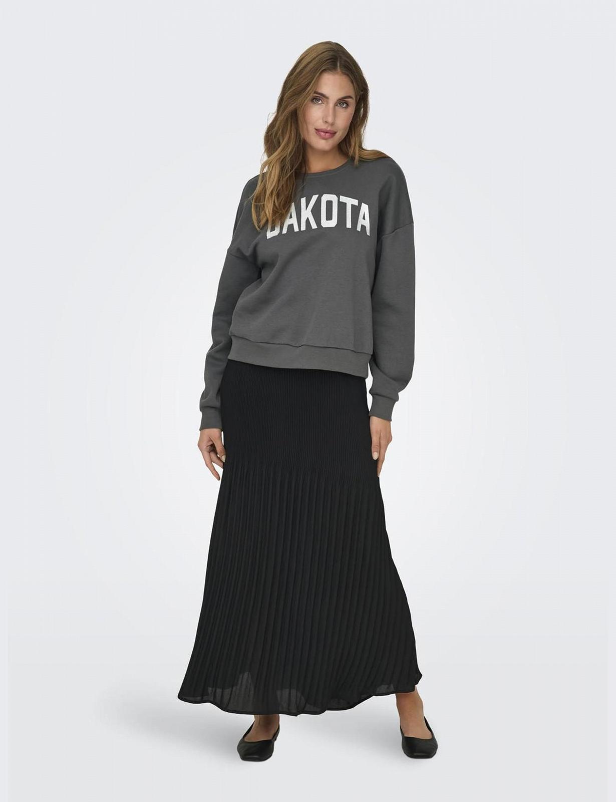 Жіночий світшот ONLY Onljolana L/S Glitter O-Neck SWT, фото №3 Жіночий світшот ONLY Onljolana L/S Glitter O-Neck SWT, фото №3