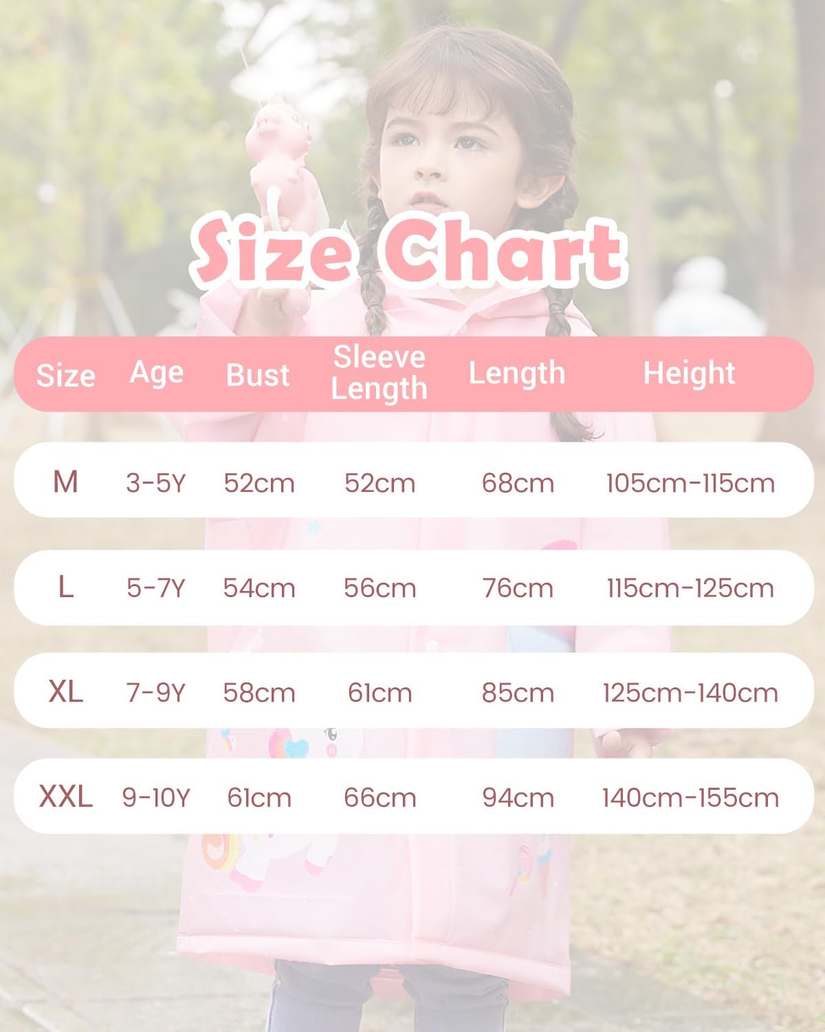 Детский дождевик JiAmy Пончо Водонепроницаемый дождевик Многоразовая дождевая одежда Куртка с капюшоном Дождевик с рюкзаком для 3-10 лет, фото №6 Детский дождевик JiAmy Пончо Водонепроницаемый дождевик Многоразовая дождевая одежда Куртка с капюшоном Дождевик с рюкзаком для 3-10 лет, фото №6