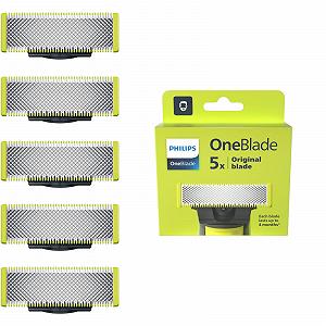 Купити Змінні леза Philips OneBlade Original QP250/50 5 шт. - Фото 1 Змінні леза Philips OneBlade Original QP250/50 5 шт. - Фото 1