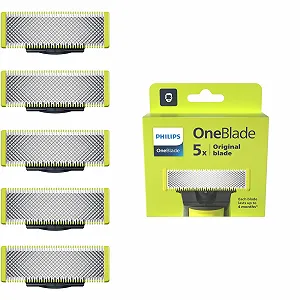 Купить Сменные лезвия Philips OneBlade Original QP250/50 5 шт. - Фото 1 Сменные лезвия Philips OneBlade Original QP250/50 5 шт. - Фото 1