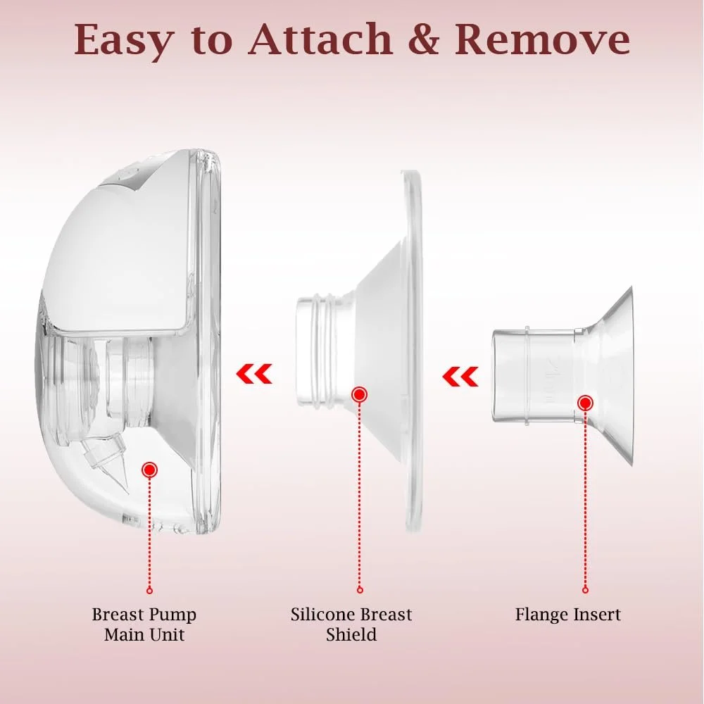 Вкладыши для фланца 22 мм Momcozy M9/M6/M5/S12 Pro/S9 Pro, 4 шт. в упаковке, фото №6 Вкладыши для фланца 22 мм Momcozy M9/M6/M5/S12 Pro/S9 Pro, 4 шт. в упаковке, фото №6