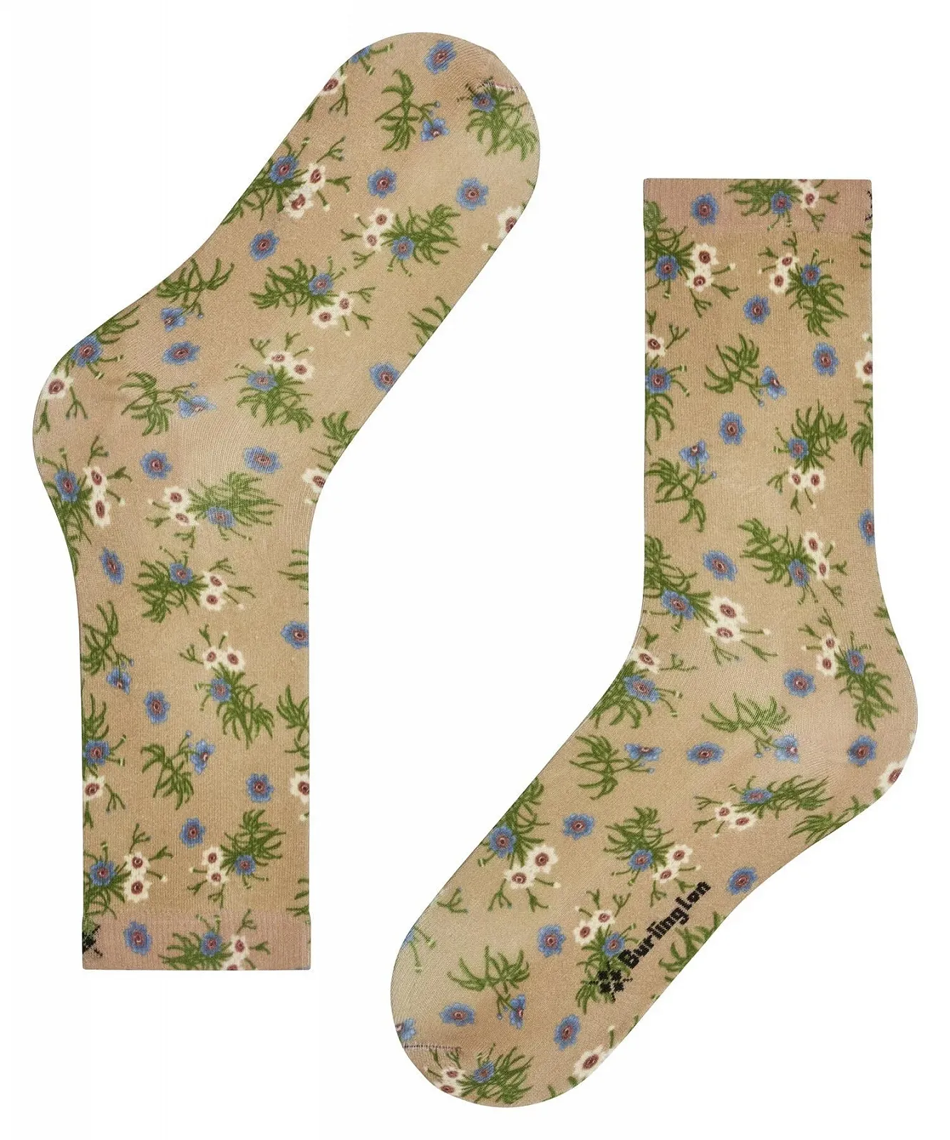 Носки Burlington Floral Romance Женские Хлопковые с рисунком 1 пара, фото №5 Носки Burlington Floral Romance Женские Хлопковые с рисунком 1 пара, фото №5