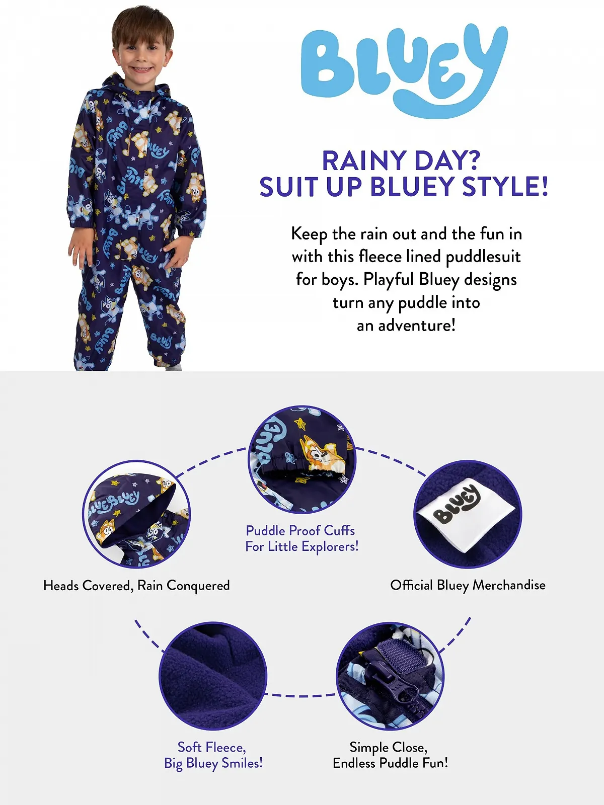 Дитячий дощовий костюм BlueY, фото №6