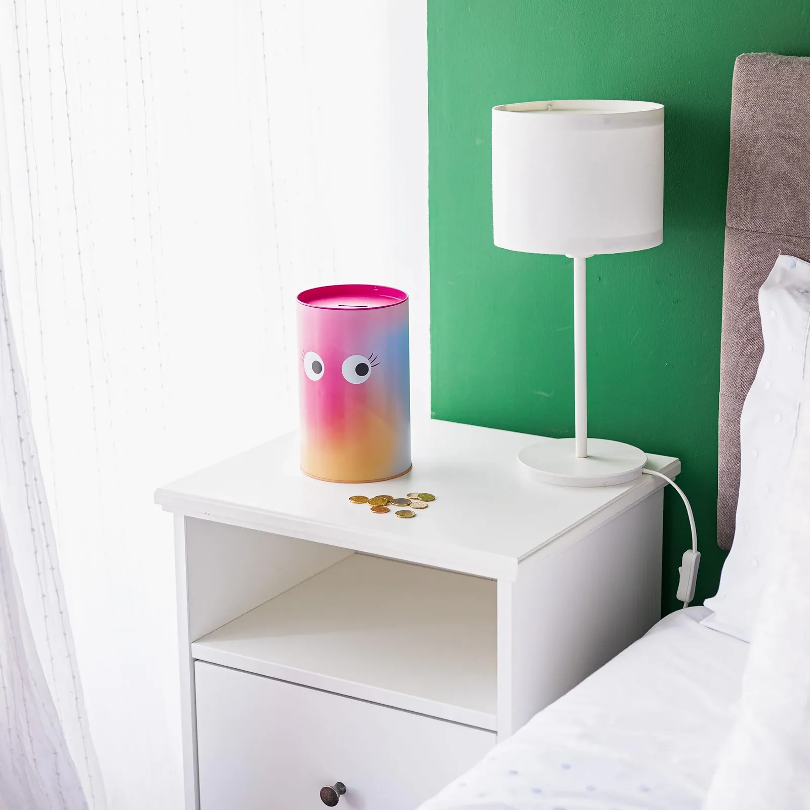 Скарбничка Fisura Original сталева XXL eyes градієнтна, фото №4