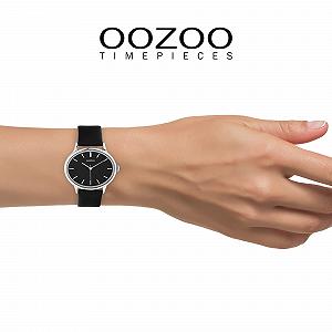 Женские часы Oozoo Timepieces, наручные часы с кожаным ремешком 18 мм, элегантные аналоговые, круглые цена на synthetic.ua - Фото 1 Женские часы Oozoo Timepieces, наручные часы с кожаным ремешком 18 мм, элегантные аналоговые, круглые synthetic.ua - Фото 1