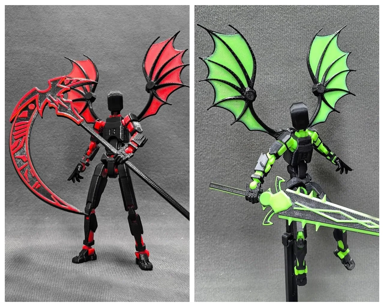 Набір фігурок T13 Dummy 13 Lucky Mobile Robot Nova T-13 Зібраний 3D-друк 2025 Рухомі шарніри, фото №3