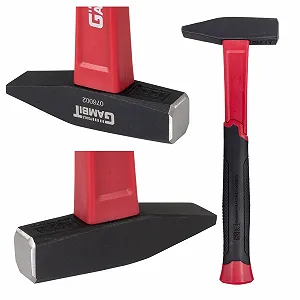 Молоток слесарный Gambit Tools 500 г 32,5 см Черный/красный - Фото 1