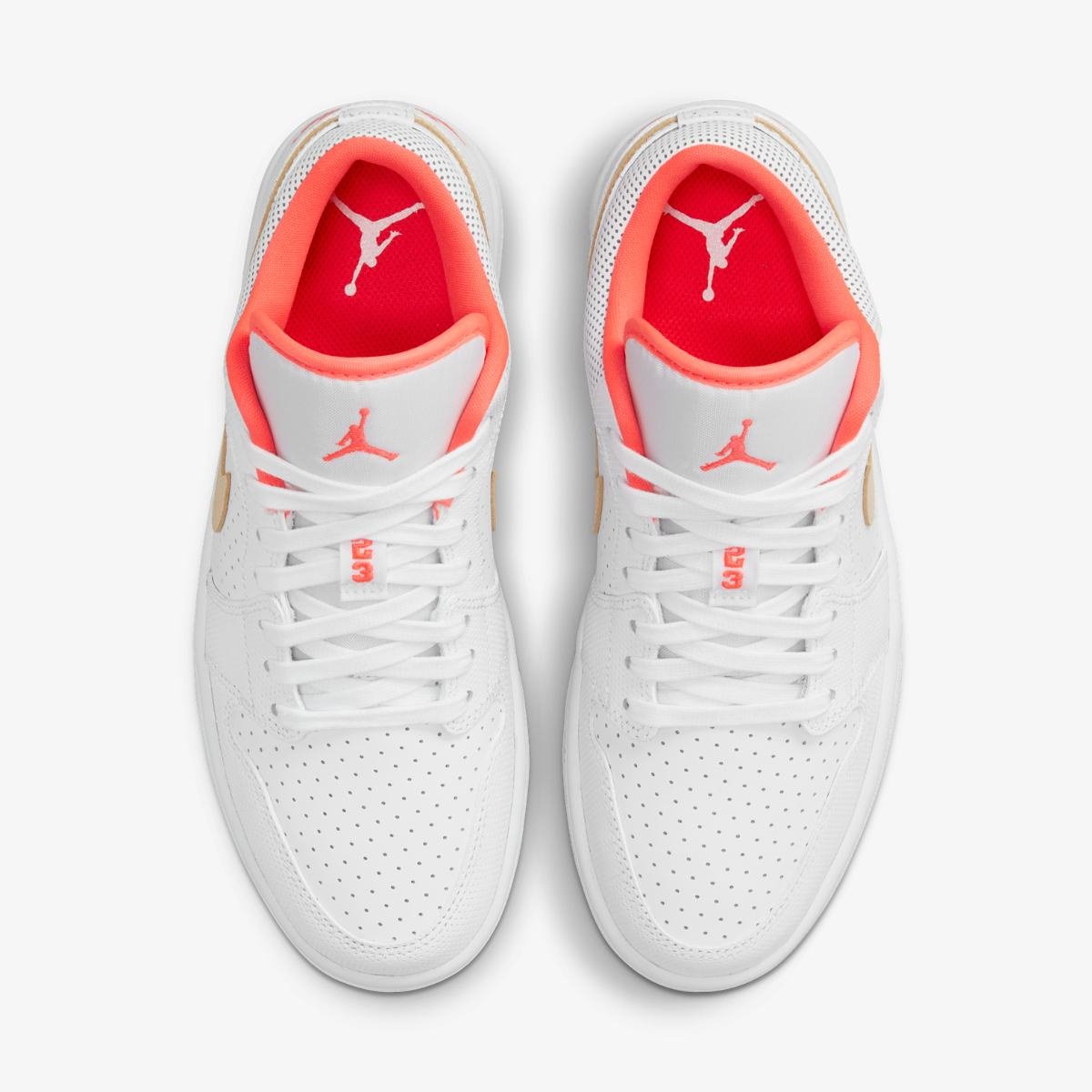 Кросівки Jordan 1 Low SE White Sesame (W) 41, фото №5
