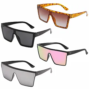 Сонцезахисні Окуляри DKDDSSS Ретро Квадратні Великі - Фото 1