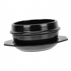 Каструля-жаровня TOYANDONA керамічна з підставкою компактна Boris - Фото 1