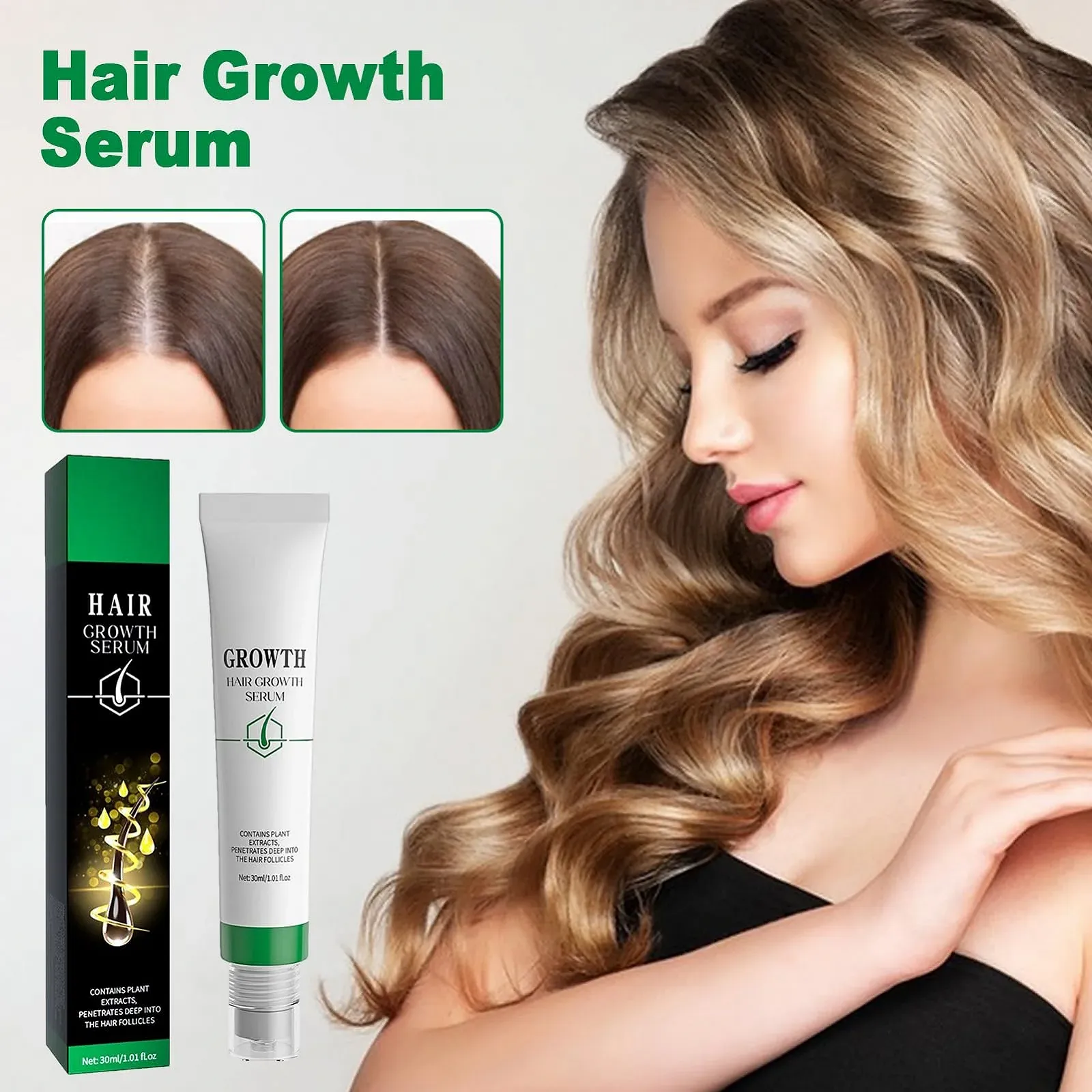 Олія для росту волосся Iouyjiu, органічна, зволожуюча, зміцнює коріння, фото №4 Олія для росту волосся Iouyjiu, органічна, зволожуюча, зміцнює коріння, фото №4