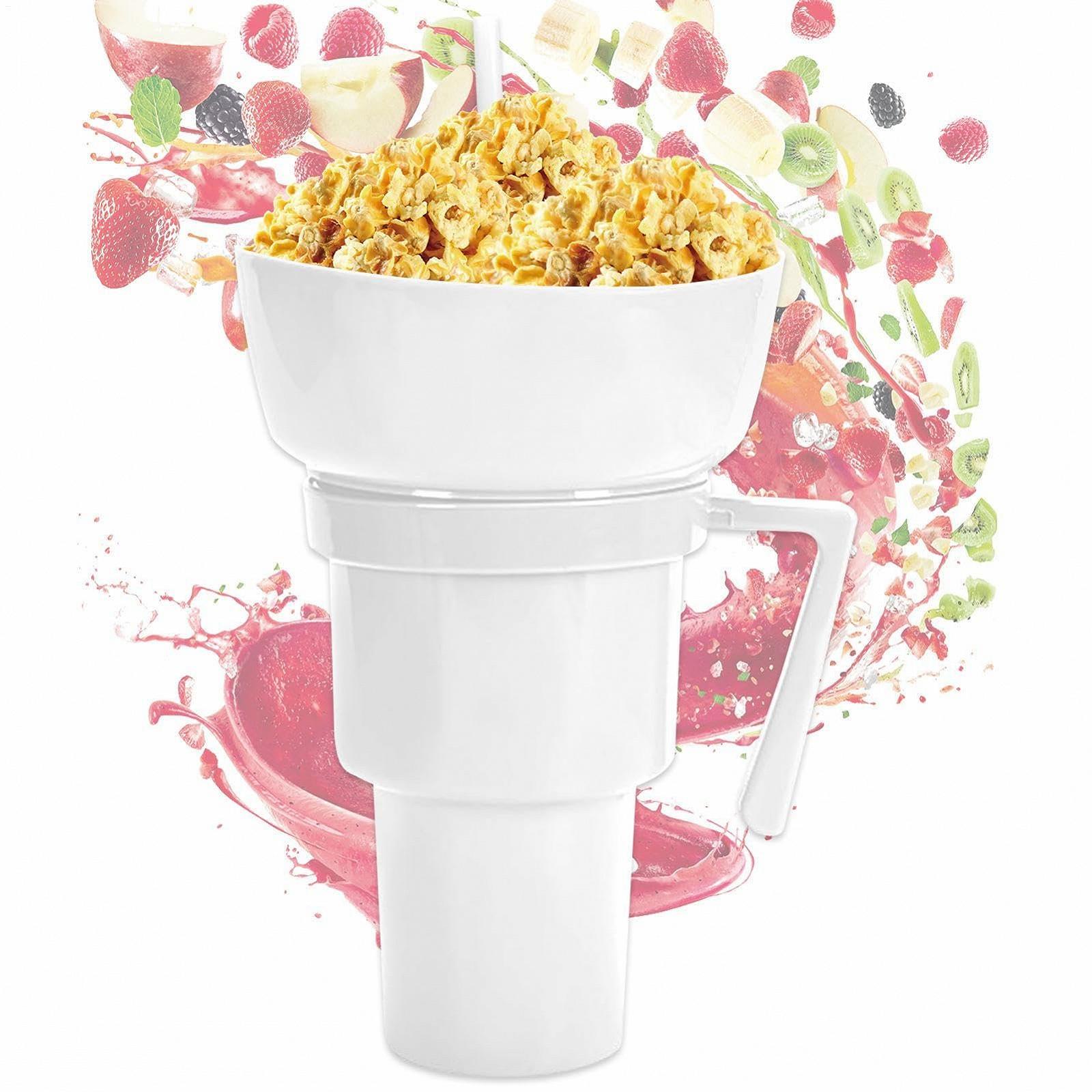 Контейнер для напоїв та снеків з соломинкою, фото №8