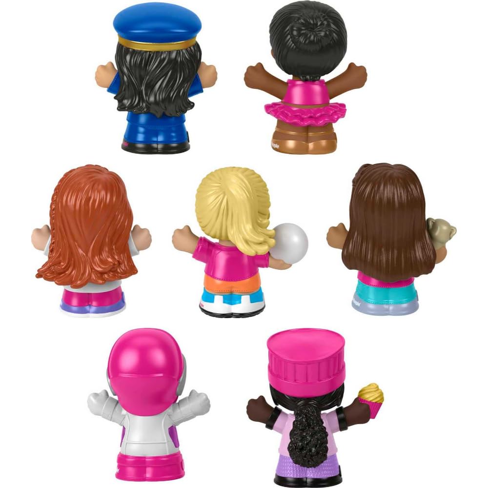 Набір ігрових фігурок Fisher-Price Little People Barbie HCF58 7 фігурок, фото №5