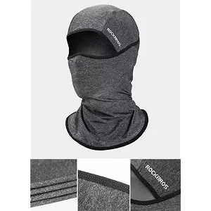 Балаклава ROCKBROS LF7162 дышащая, лыжная.  Светло-серый (24121942012) - Фото 1