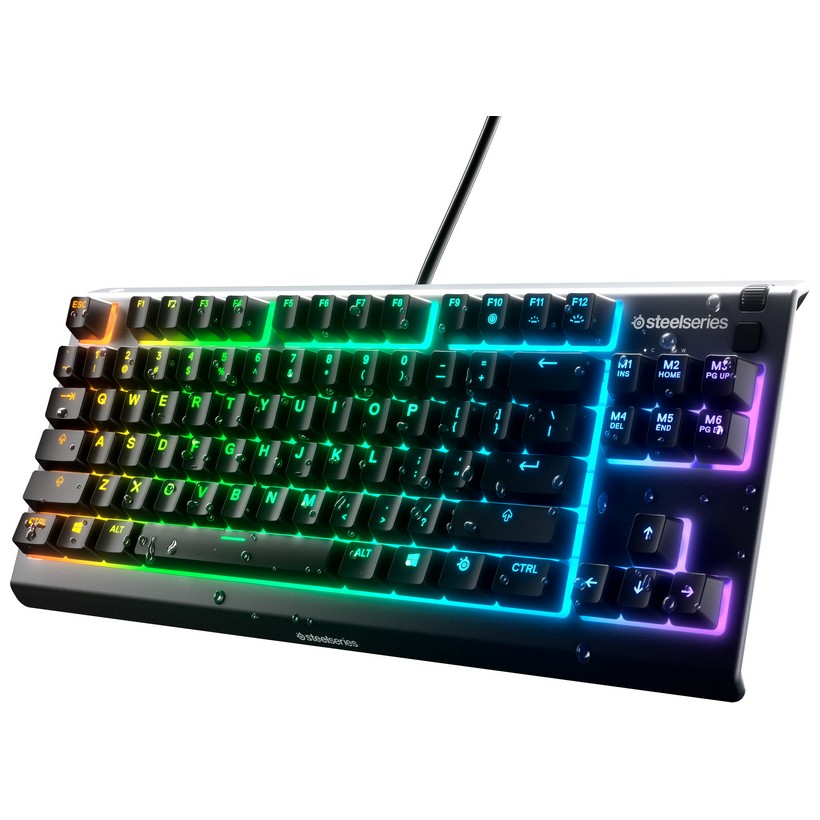 Клавіатура SteelSeries Apex 3 TKL Ukr USB 64831, фото №2