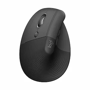 Миша Logitech Lift Vertical Ergonomic Left Handed Wireless Bluetooth або Logi Bolt USB Graphite - Фото 1
