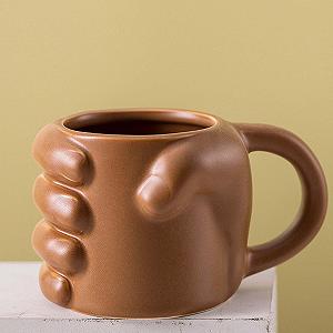 Кружка Spa smile Оригинальная кружка-кулак synthetic.ua - Фото 1