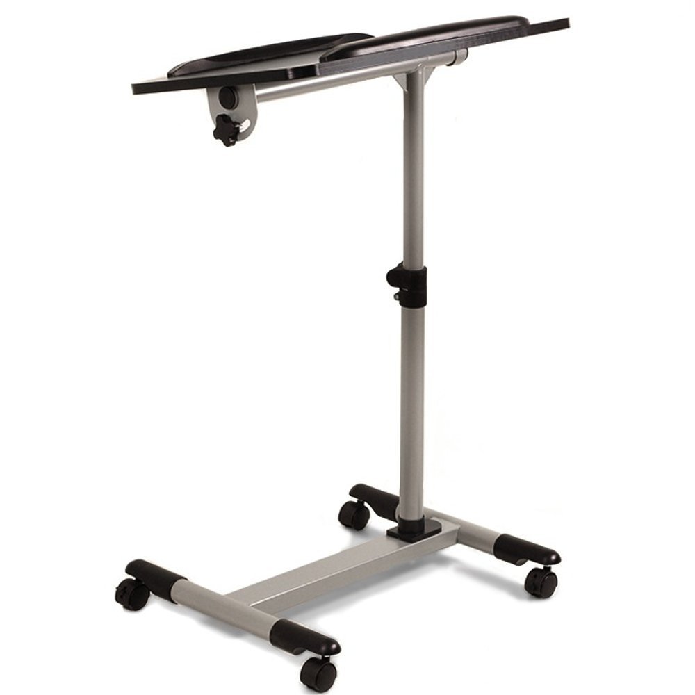 Стойка для ноутбука Maclean MC-671 на колесах, с регулировкой высоты, фото №4