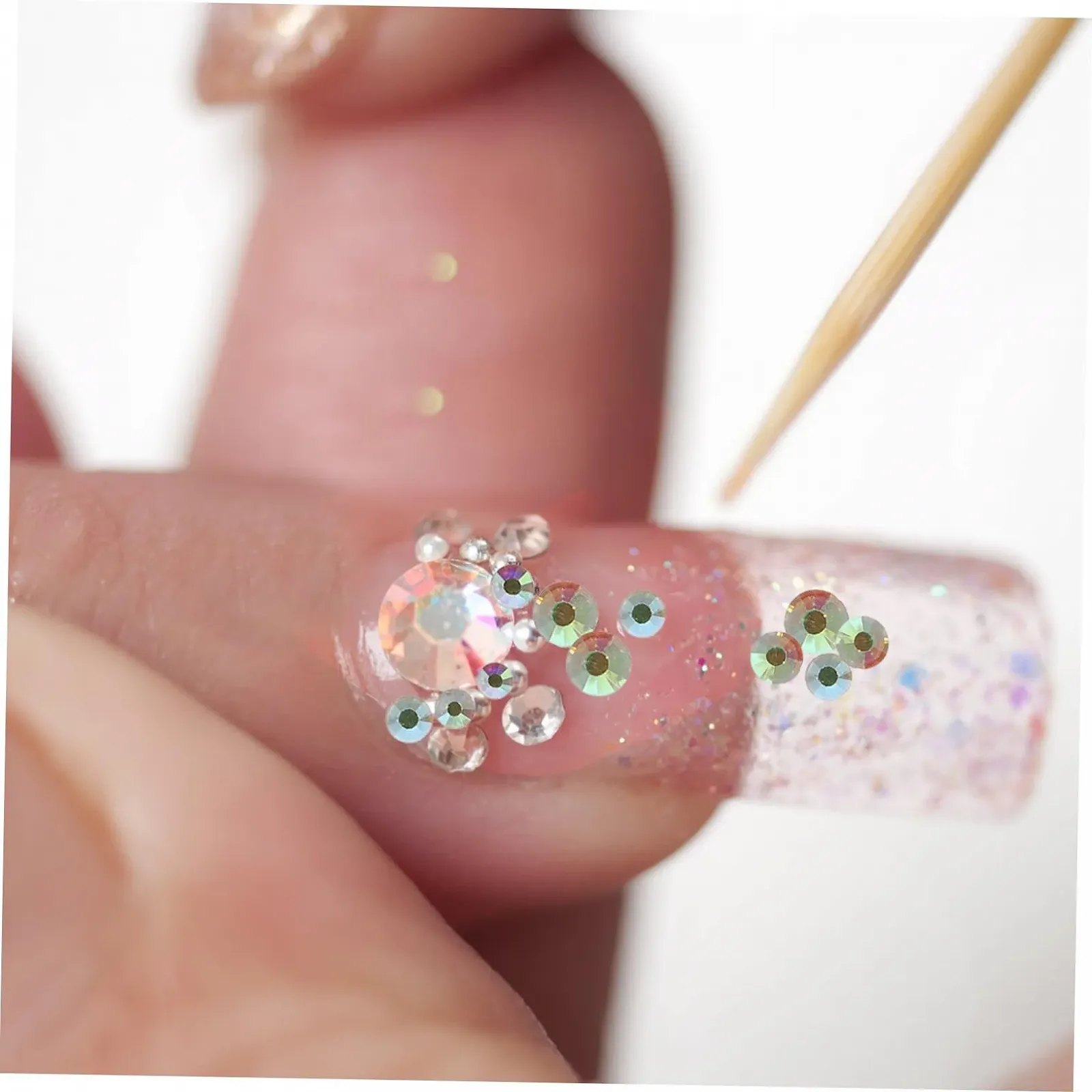 Украшения для ногтей FRCOLOR Diy Flatback Стразы для украшений маникюра, украшения со стразами для рукоделия, фото №6