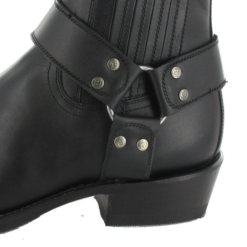 Ботинки Байкерские Унисекс Sendra Boots 8286 Кожаные Байкерские Мотоциклетные Ботинки, фото №4